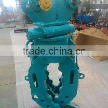 ZX210h Hitachi Excavator Hydraulic Rotating Log Grapple, Wooden and Stone Grapple for Sale photo-2