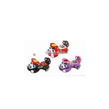 2014 high quality new design lovely children used plastic shilly car mould