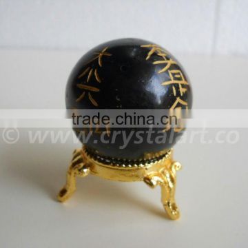 BLACK TOURMALINE USAI REIKI SPHERES