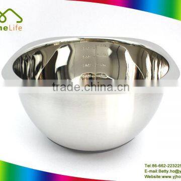 Stainless steel seasoning bowl salad bowl soup bowls