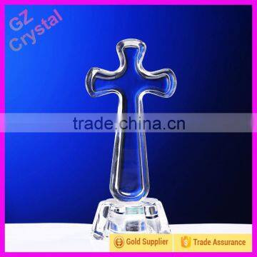 Crystal Glass Cross For Decorating Souvenirs