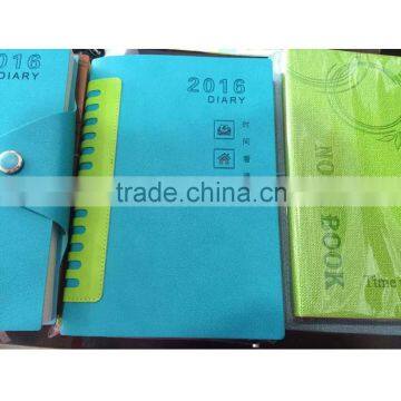 Custom Chinese Character Print Promotional Journal PU Leather Recycled Notebook photo-2