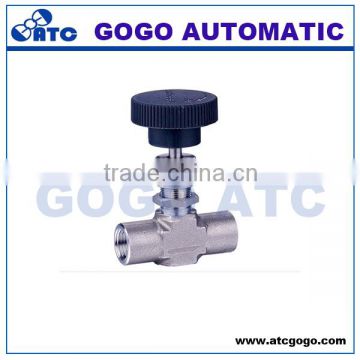 2016 New Arrival good quality ss316 needle valve with 30000psi