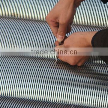 Hot sale stainless steel continuous slot Johnson wedge wire wrapped screen factory