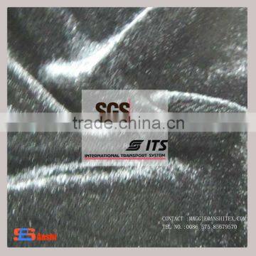 Cheap Polyester diamond Velvet knit fabric