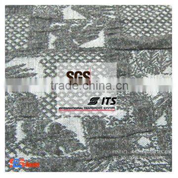 knit jacquard two layer jacquard knitting fabric TR composition