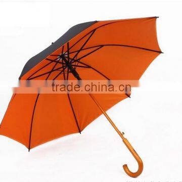 Promotional Wooden Handle Straight Umbrella