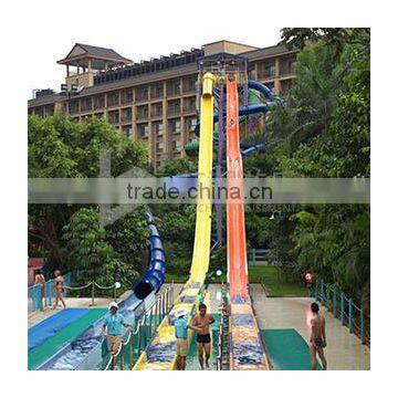 Big water park slides for sale fiberglass water park equipment