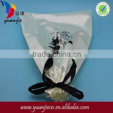Wholesale Eco Friendly Recyclable Cheap Satin/organza Drawstring Shoe Dust Sample Bag