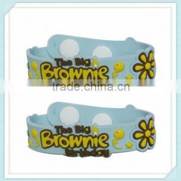 Fashion Bracelet Custom Adjustable Rubber Band Bracelet Maker
