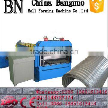 spiral seaming type steel silo roll forming machine