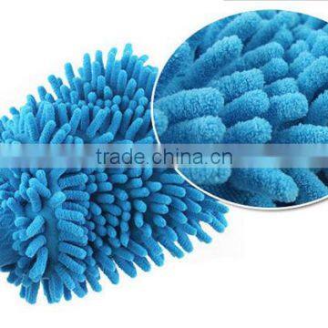 Microfiber Premium Car Wash Mitt ,Dual Sided Chenille Glove Cleaning Cloth Towel for Car, Wood, Furniture & Glass photo-2