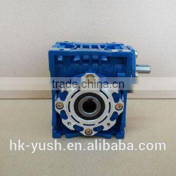 Aluminium alloy worm gearbox . Worm gear speed reducer