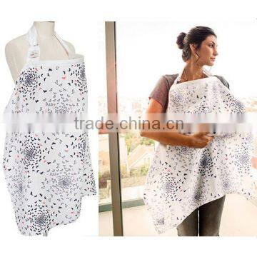 Fashion Style Colorful Cotton High Quality Baby Breastfeeding Nursing Cover photo-5