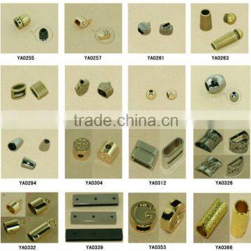 Metal cord end plasting cord stopper plating cord end