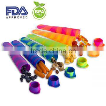 Silicone Ice Pop Lolly Moulds/custom Shaped Silicone Ice Cube Mould photo-2