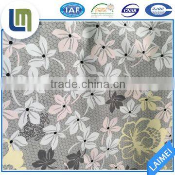 100% polyester Broken beautiful printed cloth bed sheet fabric for wholesale