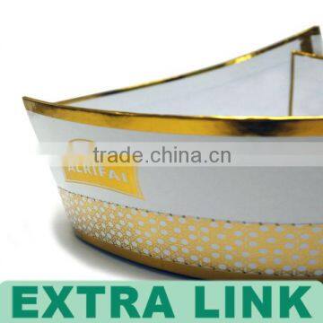 Colorful boat candy food paper packing box printing