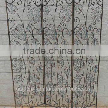 Iron Fence Folding screen Metal Handicraft Art