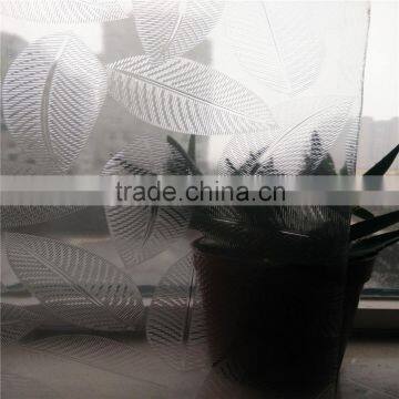 decorative figure glass hibiscus