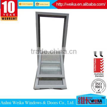 High Quality Factory Price any color Single aluminum double hung windows