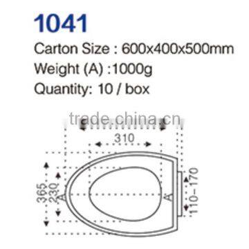 FG140PP Good Quality PP Toilet Seat Cover Closed Coupled Seat Cover Kids Toilet Seat photo-2