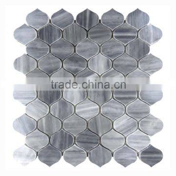 Low price of statuary white hexagon marble mosaic floor tile With Long-term Service