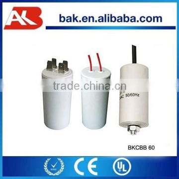 aluminum capacitor non polar CD60 Capacitor 250V