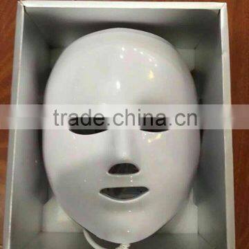 Acne Scars Removal 7Colors Led Light Therapy Mask Red Led Light Mask