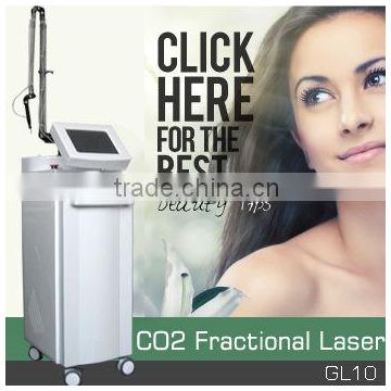 professional scar removal rf tube co2 ablative fractional laser