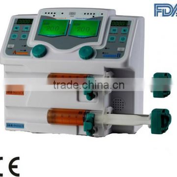 Dual Channel Syringe Pump optional veterinary by CE certificate