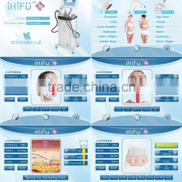 Beauty Product Newest Skin Care 2014 Hifu High Intensity Focused Ultrasound Hifu