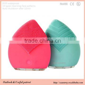 Alibaba express china Beauty massager facial brush cleanser blackhead removal