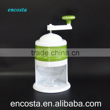 Household Plastic Manual Ice Crusher Machine For Drinks