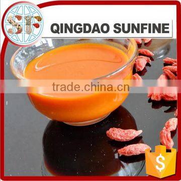 The high quality original goji berry juice from Ningxia origin