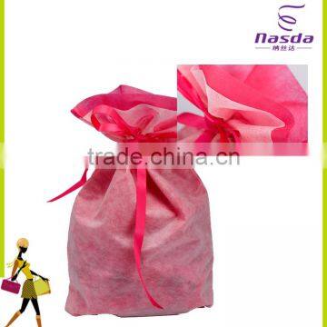 Red Nonwoven Gift Bag for Wedding With Bunch of Pocket photo-5