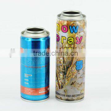 snow spray tin can