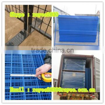 6x10 Temporary Fence/movable fence Manufacturer /movable fence (tabique movil)