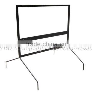 portable multi-message sign frame and sign stand