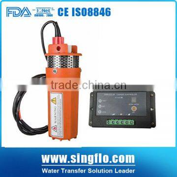 Singflo water pump submersible/24 volt submersible water pump/mini solar water pump