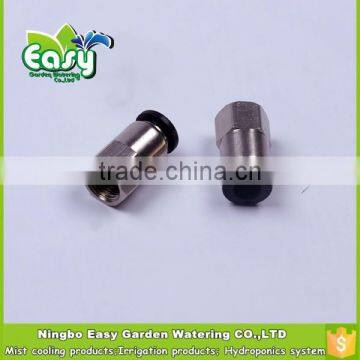 1/8'' Female Thread 6mm Push In Joint Pneumatic Quick connecting tube Fitting.pneumatic FITTINGS. for hydro-pnuematic technology