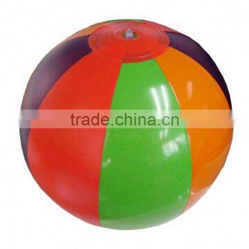 pvc glow beach ball outdoor promotion toy balls