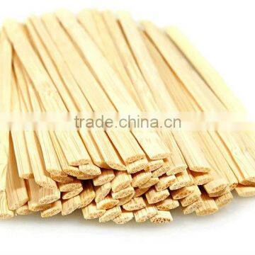 cheapest bamboo coffee stir stick,drinking stirrer with flat end