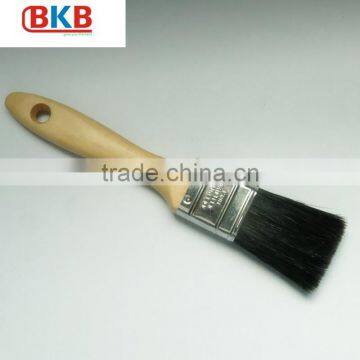 Wooden Handle Nature Black Bristle Paint Brush