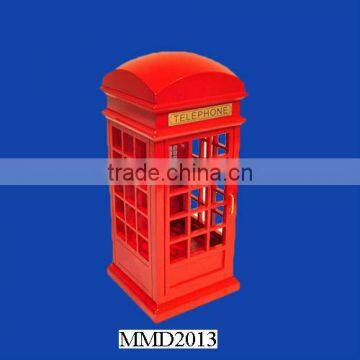 Custom Resin Music Box DecorativeTelephone Booth