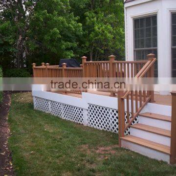 Eco Friendly Competitive Price Wholesale Ornamental Wpc Fence/wpc Railing photo-4