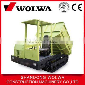 3 ton crawler moving type dumper truck on sale