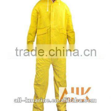 Colored Rain Suits with Hood Yellow