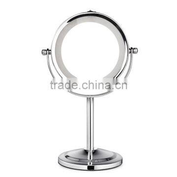 Double-sided Desktop Battery-operated Makeup Mirror With Led Light Led Cosmetic Mirror photo-3