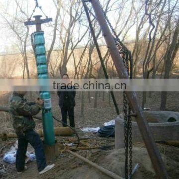 Centrifugal Vertical Turbine Stainless Steel Sea Water Submersible Vertical Multistage Pump photo-3